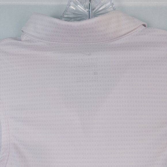 Nike Dry Victory Textured Sleeveless Golf Polo Womens Large Light Purple CI9809 - Picture 13 of 16